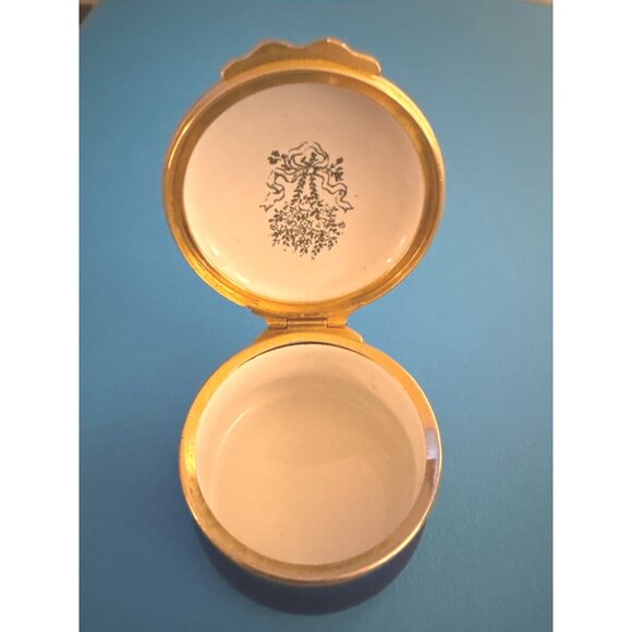 Halcyon Days Bilston & Battersea Small Enamel Box "With Love On This Special Day - Picture 2 of 8